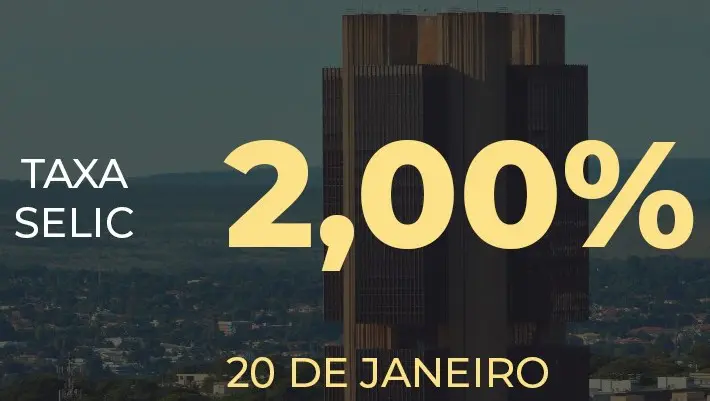 Taxa Selic a 2% ao ano - Você e seu dinheiro.